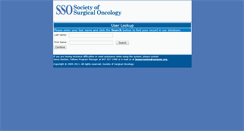 Desktop Screenshot of fellowships.surgonc.org